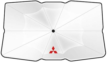 Pare-Soleil Voiture Rotation à 360° Protection UV et Isolation Thermique Pliable Parasol Voiture, pour Mitsubishi L200 2020-2023,S-125 * 65