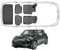 Trimak Passgenau 3D Fussmatten & Untere Kofferraumwanne Auto Set Kompatibel mit Mini Cooper SE F56 Untere Auto Allwetter Zubehör Gummimatten Kofferraumwanne Autos TPE Allwetter Geruchlos rutschfest