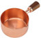 ZPSHYD 304 Edelstahl-Saucenbecher mit Griff, Edelstahl-Kochsoßentasse mit Griff, professionelle 80 ml rotgoldene stapelbare Mini-Saucenpfanne für Bankett, Outdoor, Picknick