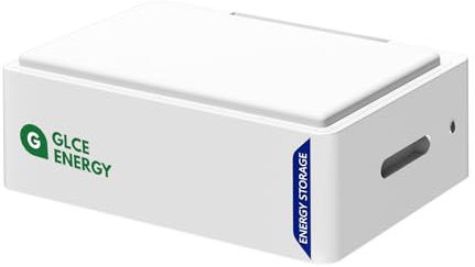 GLCE Energy 48V 100Ah LiFePO4 Lithium Batterie, Eingebautes 100A Smart BMS, 5120Wh Akku for RV, Solar, Energiespeicher für Zuhause