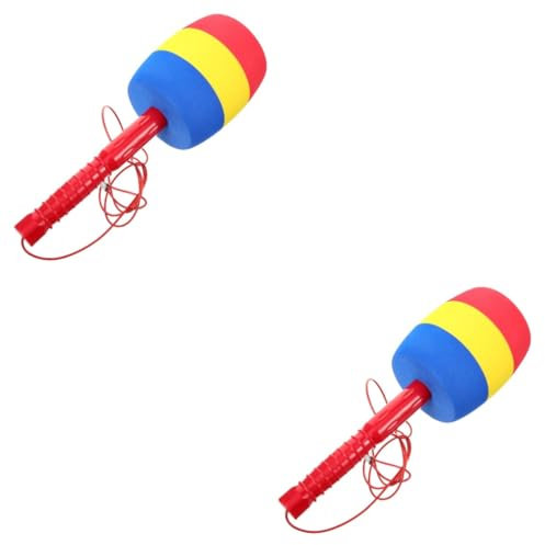 GETAJGHSD 2pezzi Martello da Gioco per Ragazzo Ragazza e Spugna Giocattolo Interattivo per Gioco di Martellamento per Divertimento e Intrattenimento