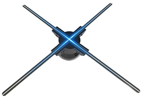 Ventilatore olografico 3D, Videoproiettore di animazione 3D Proiettore 3D olografico a occhio nudo for negozi, fiere, mostre, centri commerciali, vacanze