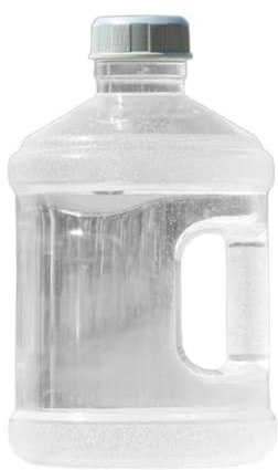 perfk Distributeur d'eau en Bouteille, Grande capacité, Anti-Fuite, Rond, pour Lavage de Voiture, Pique-Nique, Cuisine, Camping, 18.3 Cm X 18.3 Cm X