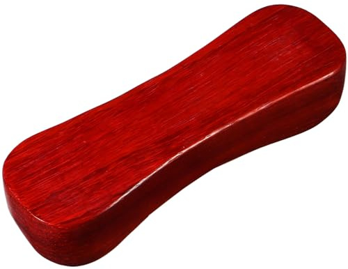 SOESFOUFU Oreiller en Bois pour Poignet Professionnel, Portable et Confortable, Tapis de Pouls Marron Adapté Usage Professionnel
