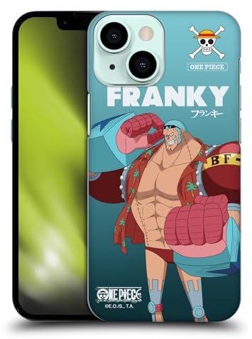 Head Case Designs Officially Licensed One Piece Franky Graphic Art Hard Back Case Compatible With Apple iPhone 13 Mini