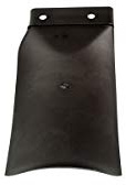 COPERTURA AMMORTIZZATORE POSTERIORE NERO POLISPORT