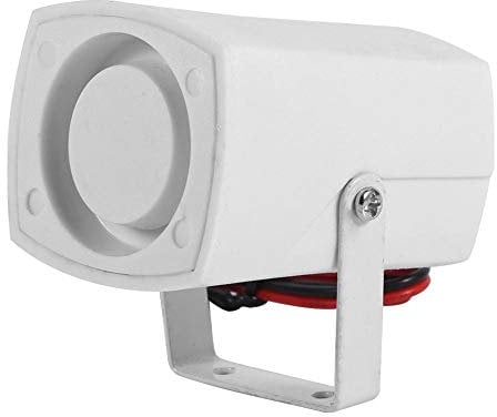 de protección de Alarma de Seguridad para vehículos domésticos con Cuerno de Alarma de Sirena con Cable de 110dB