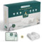 Lot de 2 Protège Matelas 60x120 cm - Alese Bébé Impermeable Silencieuse - Respirante - 100% Bambou - Hauteur 15 cm - Naturellement Anti Acarien et Anti Bacterien - Forme Drap Housse -Bonus