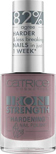 Catrice Iron Strength Hardening Nail Polish, Nailpolish, Nagellack, Nr. 07 Hypnotize Amethyst, violett, für weiche Nägel, härtend, glänzend, ohne Aceton, vegan, Mikroplastik Partikel frei (10ml)