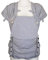 Fräulein Hübsch WrapCon Babysize Halfbuckle in Faded Denim für Neugeborene ab Geburt bis Kleinkindalter (50/56 – 80/86 cm) - ergonomisches Tragesystem nach EU-Sicherheitsnorm