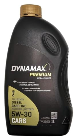 DYNAMAX Premium Ultra Longlife 5W30 Fully Synthetic Engine Oil | ACEA A3/B4/C3 | 504 00/507 00 | 1 Litre