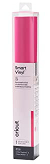 Cricut Smart Vinyl Removable | 1 sheet | 33cm x 0.9m | Party Pink