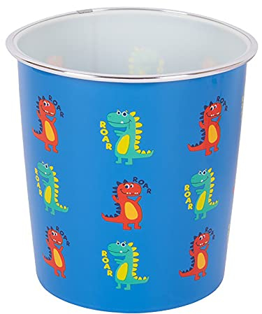 RSW Dinosaur Design Plastic Kids Waste Paper Bin (1)
