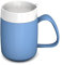 Ornamin Becher mit Trink-Trick mit unauffälligem Trinkdeckel, hellblau