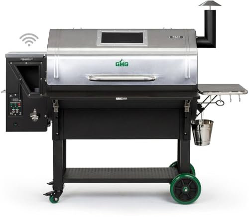 Gmg – Barbacoa de pellets GMG JIM BOWIE Prime + acero inoxidable
