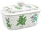 Fine China Butter Dish Leonardo Collection Herb Garden Bell Top Butter Dish