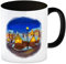 Glühweinstand Weihnachtsmarkt Variante 1 Kaffeebecher Glühwein Tasse für die Glühweinzeit mit schönem winterlichen Motiv von Adventsmarkt Christkindlmarkt Weihnachtsstimmung
