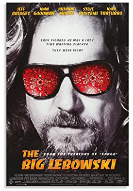 Rudd The Big Lebowski Poster, dekoratives Gemälde, Leinwand, Wandposter und Kunstbild, modernes Familien-Schlafzimmer, Dekoration, Poster, 30 x 45 cm