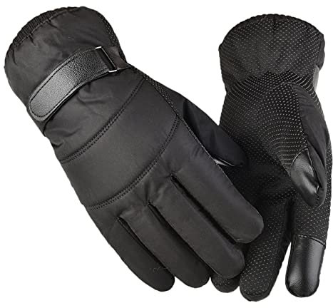 Winterhandschuhe Damen Wasserdicht Warm Handschuhe Fingerlos Leder Winter Dünne Thermo Handschuhe Herren Damenhandschuhe Winter Leder Beige Arbeitshandschuhe Herren Gr 10 Leder Winterhandschuhe