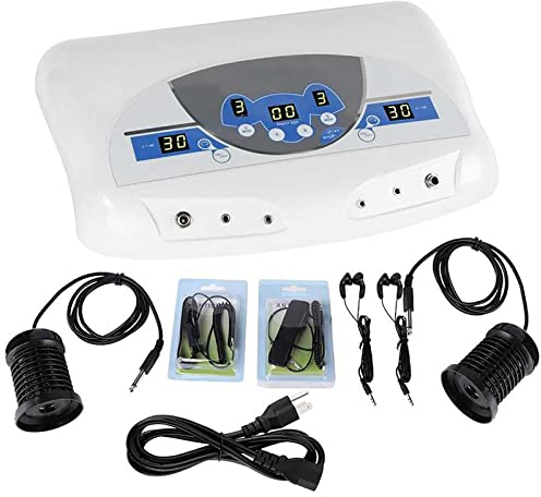 Entgiftungsgerät für Fußbad Ionen, Doppelspa, Ionen, Detox Aqua Foot für 2 Benutzer mit 2 Handschlaufen, 2 Tabellen, 3 Modi, für den Heimgebrauch, Schönheitssalon, Wiederloch