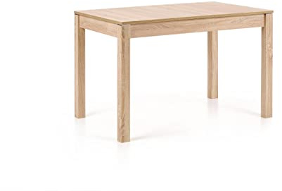 designimpex Design Esstisch Tisch HAM-111 Sonoma Eiche ausziehbar 118 bis 158 cm