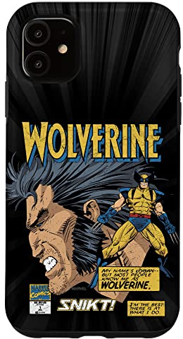 Marvel Comics Wolverine Classic Logan Hülle für iPhone 11