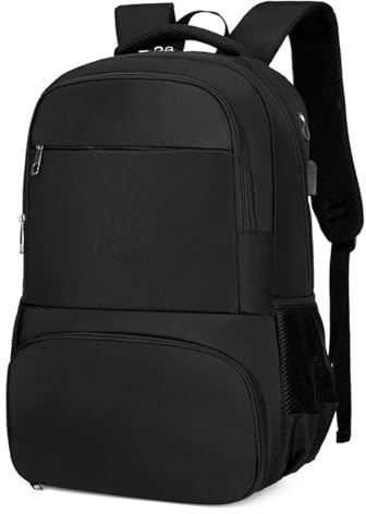 XiaoXIN Mochila para el almuerzo, mochila térmica aislada, lonchera para hombres y mujeres, mochila para computadora portátil de 15,6 pulgadas con puerto USB, bolsa de almuerzo resistente al agua a pr