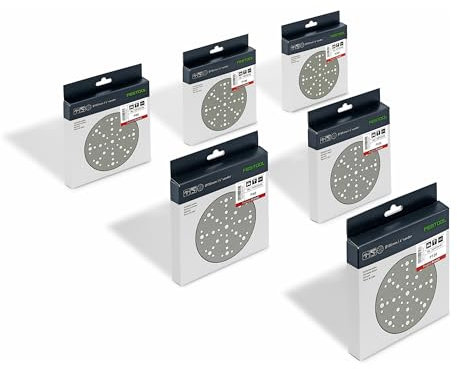 Festool Schleifscheibe STF D150/48 GR-Set Granat