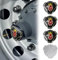 4 adesivi Griffin in alluminio per cerchioni di camion Scania, coprimozzo, emblema adesivo, colore nero