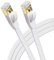 Maplin Cavo Ethernet piatto 50 m, CAT7 UTP Cavo di rete LAN RJ45 10Gbps schermatura individuale, compatibile con laptop/PC, CCTV, PS4/5, Xbox, Switch, modem, router, Smart TV, stampante, estensione
