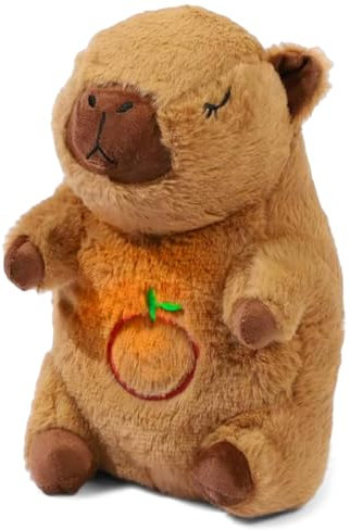 DGTSYAL Schlummer Koala Kuscheltier, Capybara Schlummer Kuscheltier, Koala Plüschtier Schlummer Otter Kuscheltier mit Atembewegung und Musik Schlummer Teddy Kuscheltier Geschenke