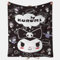 YCVBCY Kuromi Manta de Dibujos Animados Súper Suave de Franela Manta de Manta Infantil Niños Chicas Manta de Forro Polar Manta Cálida Adecuado para Todas Las Estaciones ﻿