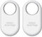 Samsung Galaxy SmartTag2 Bluetooth-Tracker, Kompassansicht, Suche in der Nähe, mit bis zu 500 Tage Laufzeit, wassergeschützt, Weiß (1 Stück) (Packung mit 2)