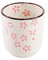 Tasses à thé japonaises en céramique, tasse à thé en fleurs de cerisier, pour bureau et maison (blanc)