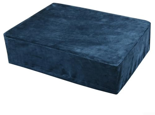 Niceminiwall Short Plush Dust Cover For Audio-Technica AT-LP120XUSB Turntable Record Player Cover 43.00cm*33.00cm*13.00cm(Blue)