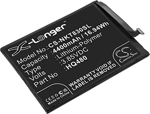 Cameron Sino AQQXING Nouvelle batterie rechargeable pour 8V 5G, 8.3 2020 5G, TA-1243, TA-1251 (4400mAh) HQ480