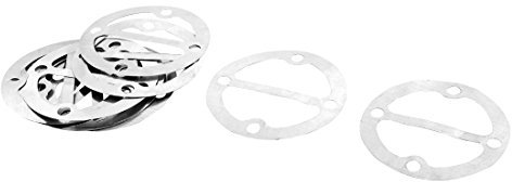 sourcingmap 11pcs Joints de culasse pour compresseur d'air rond en aluminium rondelles de plaque de base