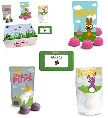 Osterhasen Pups - Marshmallows - Ostergeschenk (Osterhasen Geschenkedition)