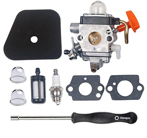 OuyFilters - Kit di cacciaviti esagonali per carburatore OxoxO-con bulbo Primer, compatibile con trimmer STIHL FS87 FS90 FS100 FS110 HL100 HL90