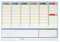 Wochenplaner-Schreibtisch 42 x 30 – Agenda Planner Tisch ewigen – World Planner