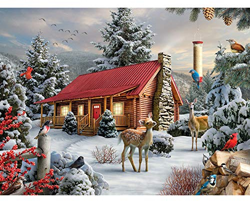 Bits and Pieces - 500 Piece Jigsaw Puzzles for Adults - New Friends - 500 pc Jigsaw by Artist Alan Giana