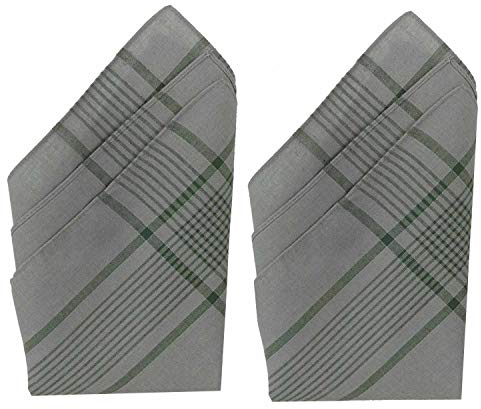 unbekannt Bundeswehr Stoff-Taschentuch aus 100% Baumwolle 50 x 50 cm 6er Pack Herrentaschentuch Herren Taschentuch BW