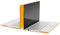 mCover - Carcasa rígida para portátil ASUS Chromebook Flip C434TA Series 2 en 1 de 14 Pulgadas (no Compatible con Otros Chromebooks de ASUS) Naranja