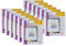 Sheet Protectors, Top Loading with Binder Holes, 2 Mils Economy Weight, Letter Size, Pack of 15