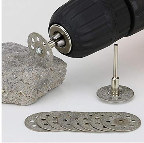 Lankater Sierra de Diamante Muela Disco de Corte Circular para Disfrutar de Herramientas Herramienta rotativa Dremel Diamante Discos Power Blades Accesorios