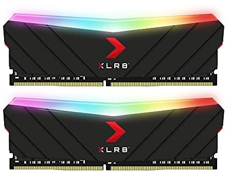 PNY Kit di Memorie RAM XLR8 Gaming EPIC-X RGB™ DDR4 3200MHz 16GB (2x8GB)