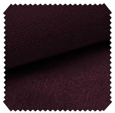 novely® ARTENA - Samtiger Velours-Möbelstoff - Anschmiegsamer Polsterstoff - Robuster Bezugsstoff - Pflegeleichte Meterware 1lfm | Farbe: 06 Bordeaux