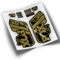 Adesivi Forcella Fox 36 Performance 2021 Colori WP431 Oro