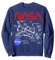 NASA Space Shuttle Schematic Layout Sweatshirt