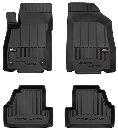 OMAC Gummi Fußmatten kompatibel mit Opel Mokka Mokka X 2012-2020 Premium TPE Automatten